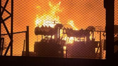 Se incendió una central eléctrica en Tolosa y dejó miles de vecinos sin luz