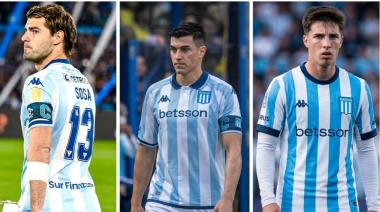 Racing apartó a Sosa, García Basso y Baltasar Rodríguez: Entrenan a contraturno