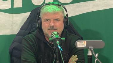 Chiófalo reconoció que al Verde le deben varios y por eso el club se atrasó en los pagos