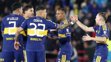 Boca remontó y se floreó ante Recoleta por los octavos de la Copa Sudamericana