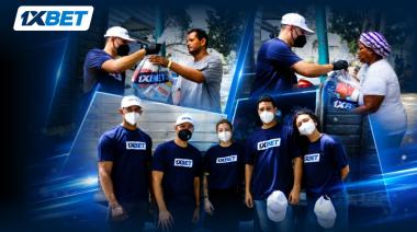 Cómo 1xBet, los voluntarios y los futbolistas del Caracas Fútbol Club unieron fuerzas para ayudar a las familias de Venezuela