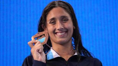 Agostina Hein bronce en los 400 metros combinados con nuevo récord sudamericano.