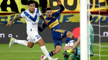 Boca Juniors empató 1-1 con Vélez y no se pudo acercar a la cima de la Zona A