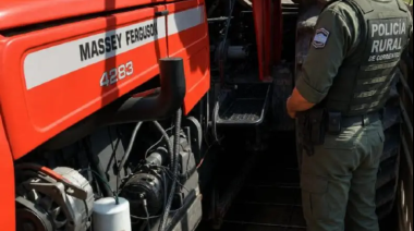 En un control vehicular encontraron un tractor denunciado por estafa en Junín