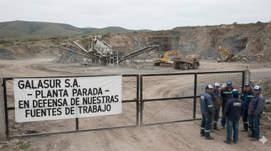 Crisis en Olavarría: Cantera Galasur despidió a 19 trabajadores y frenó su planta minera