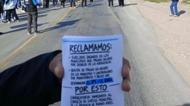 Municipales mantienen su plan de lucha salarial: bloquearon el acceso al Puerto de Bahía Blanca