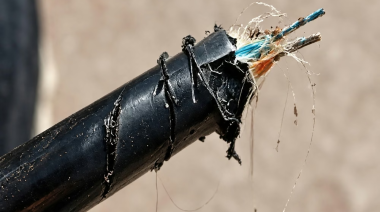 Cortaron un tramo de fibra óptica y cuatro localidades quedaron sin internet