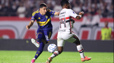 Boca empató ante San Pablo en el Morumbí y clasificó a semifinales de la Sudamericana