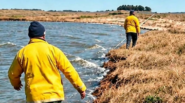Guaminí: a 8 días de la tragedia sigue la búsqueda del quinto pescador desaparecido