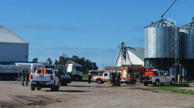 Tragedia laboral en una planta de silos en Saladillo: Falleció un operario