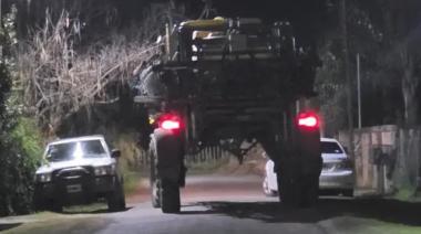 Preocupación en vecinos de Luján por fumigaciones que obligaron a suspender actividades