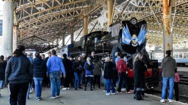 El trabajo de los Talleres Junín brilló en la fiesta del tren en Mar del Plata