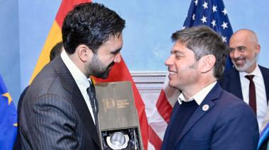 Kicillof se reunió con el alcalde de New York y consolida su perfil internacional