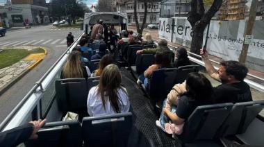 El Bus Turístico tuvo su estreno y ya ofrece un nuevo servicio por las calles de Junín