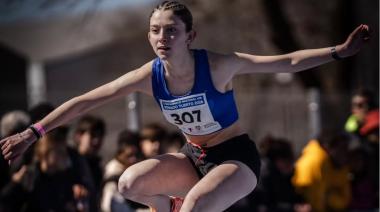 La juninense Agostina Zunino brilló en el Nacional de Atletismo de Venado Tuerto