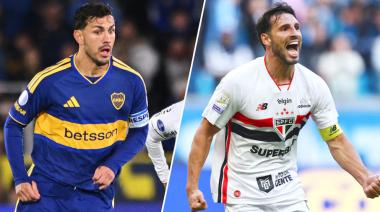 Boca-San Pablo y Fluminense-Platense: Noche de copa con rivales brasileños