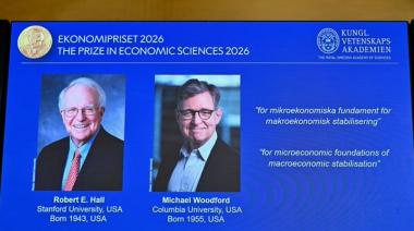 Robert Hall y Michael Woodford ganaron el Premio Nobel de Economía 2026