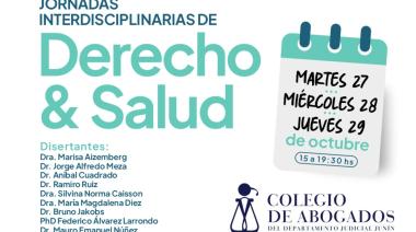 El Colegio de Abogados de Junín reúne a especialistas de todo el país