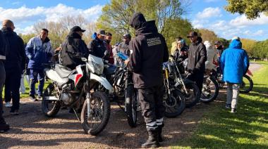 Salto: el “corte” de las motos terminó en una pelea con botellazos en plena Costanera