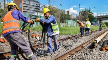 Obras en el Sarmiento: se terminarán este fin de semana largo y el martes habrá servicio