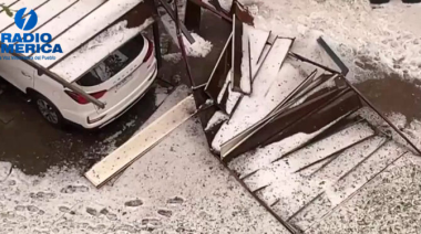 Alerta roja en Santiago de Chile por inusual e intenso temporal de primavera