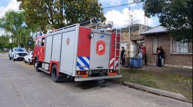 Un principio de incendio en una cocina movilizó a los bomberos en el barrio de Junín