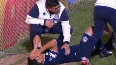 Maximiliano Salas se rompió los ligamentos cruzados de la rodilla izquierda