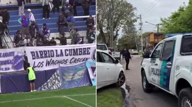 Varios detenidos y policías heridos tras una emboscada de barras en el ascenso