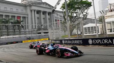 Franco Colapinto fue eliminado en SQ2 y largará 11° la Sprint del GP de Singapur