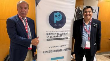 Lorenzo Gómez, distinguido por su labor en Higiene y Seguridad en el Trabajo