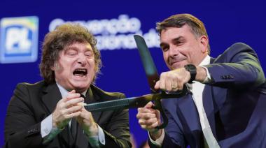 El gobierno de Milei negó colaboración en el escape de Flávio Bolsonaro de Brasil a EE.UU