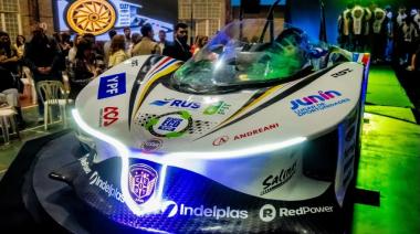 El Colegio Industrial de Junín presentó su auto eléctrico para el Desafío ECO 2026