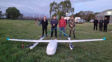 Henderson refuerza los patrullajes preventivos con drones de la Policía Bonaerense