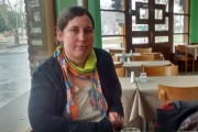 Laura Battaglino, la precandidata  de la izquierda en las PASO Junín