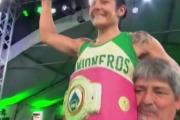 La Indiecita López se consagró campeona del mundo