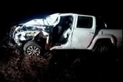 El intendente de Pinto sufrió un grave accidente en la ruta nacional 188