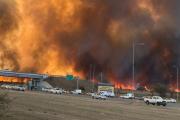 Incendios fuera de control: Un bombero en terapia intensiva