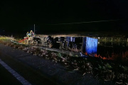 Tragedia en la Ruta 65: Un camionero murió tras descompensarse y volcar