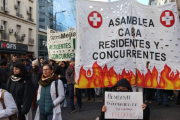 Crisis del sistema de residencias médicas: Comunicados de profesionales y paro nacional de salud