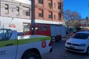 Bomberos sin respiro: Principio de incendio en la Clínica Villafañe