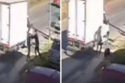 Un camionero discutió con un automovilista, lo persiguió hasta la casa y le fracturó el cráneo con un fierro