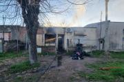 Los bomberos apagaron un incendio en una vivienda de Junín