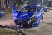 Un policía murió y otros tres resultaron heridos tras un brutal choque entre dos patrulleros