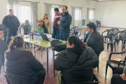 Autoridades de EDEN se reunieron con la Sociedad de Fomento del barrio Mayor López