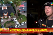 Susto para L-Gante: Su casa apareció destruida y hay sospechas de un ataque