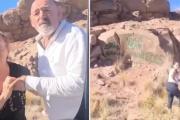 La sanción millonaria y ejemplar que deberán cumplir los turistas de Carlos Casares que vandalizaron un dique en Mendoza