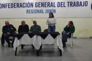 Contundente respaldo de la CGT a las candidaturas de Arata, Burgos y Paolizzi