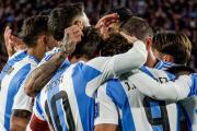 Argentina brilló y goleó a Venezuela