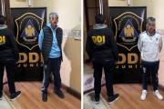 Destrozaron una cámara de seguridad de Junín y terminaron detenidos