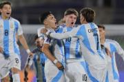 Argentina goleó a Australia y clasificó a octavos de final